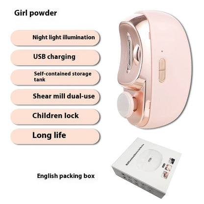 Nail Grinder, Electric Nail Clipper, Anti-pinch Nail Clipper For Children And Adults, Multi-purpose Nail Grinder PureLittleBloom.Co