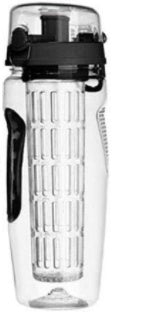 32Oz Fruit Infusing Infuser Water Bottle Water Fruit Bottle BPA Free Plastic Sport Fruit Infuser Water Bottles With Infuser Juice Shaker Drink Bottle Of Water PureLittleBloom.Co