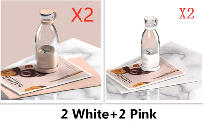 350ML Electric Juicer Blender Mixer USB Rechargeable Machine Household Portable Blender Maker Cup Kitchen Tool Kit PureLittleBloom.Co