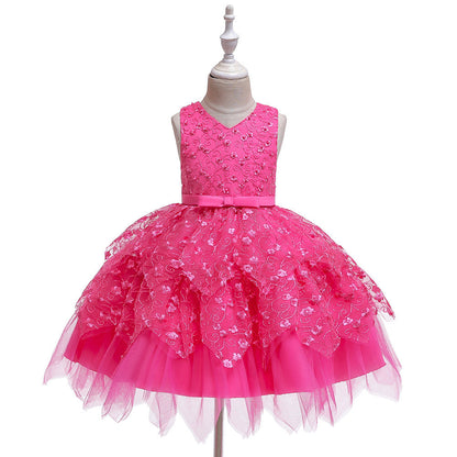 Clothing Baby Girls Middle And Small Children Kindergarten Dresses PureLittleBloom.Co