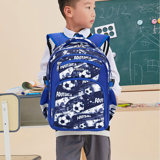 Football Schoolbag Elementary School Boy PureLittleBloom.Co