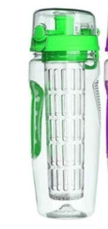 32Oz Fruit Infusing Infuser Water Bottle Water Fruit Bottle BPA Free Plastic Sport Fruit Infuser Water Bottles With Infuser Juice Shaker Drink Bottle Of Water PureLittleBloom.Co