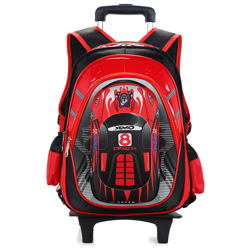 The New Men's Detachable Trolley Schoolbag Reduces The Burden PureLittleBloom.Co