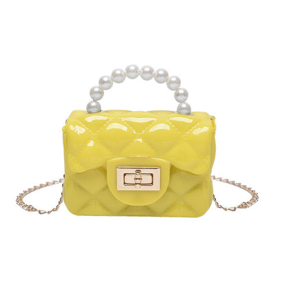Pearl Hand One-shoulder Crossbody Chain Children's Bags PureLittleBloom.Co
