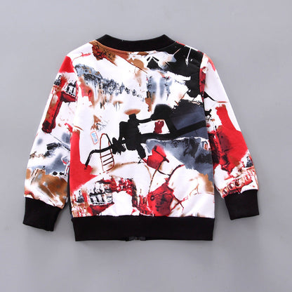Boys Handsome Autumn And Winter Clothes Three-Piece Kid Clothes PureLittleBloom.Co