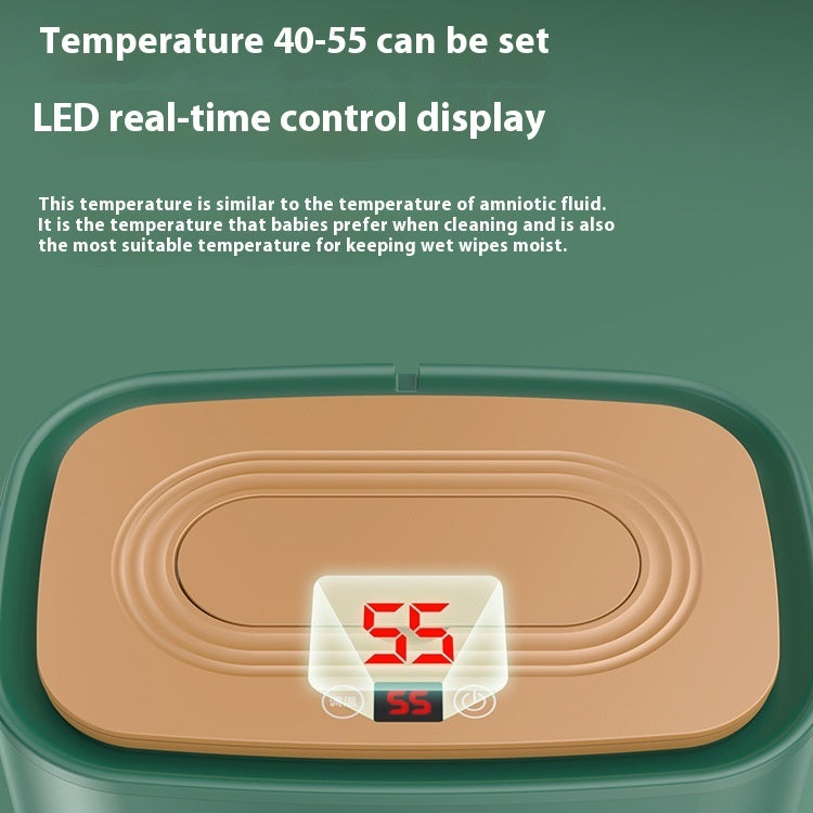 Intelligent Adjustable Temperature Constant Temperature Baby Wipes Heater PureLittleBloom.Co