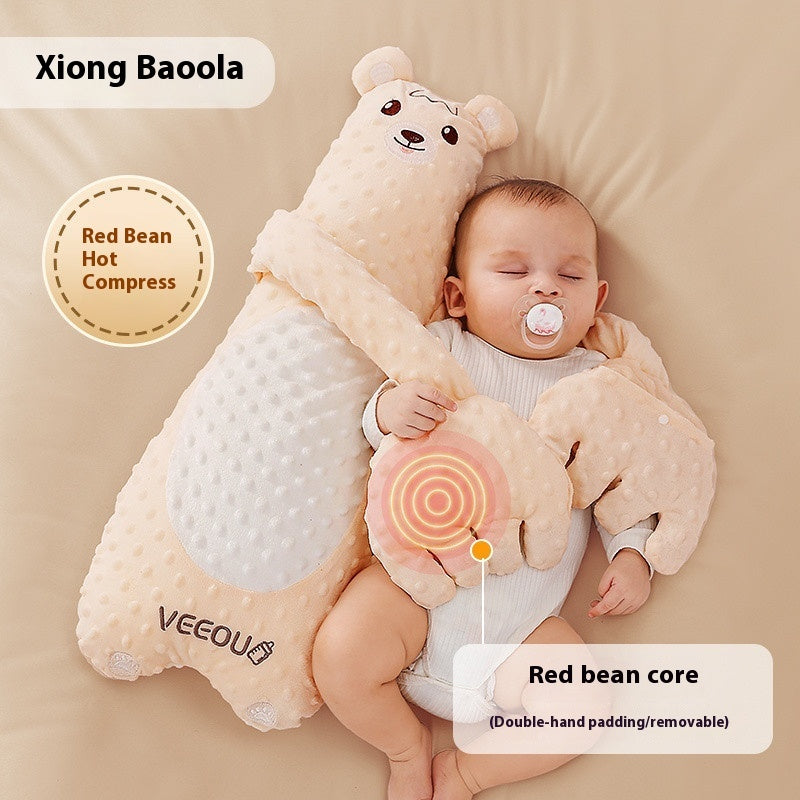 W9Q Wenou BABY HUG Sleep Soothing Palm Pillow Doll Coax Sleep Coax Sleeping Artifact Baby Anti-startle Pressure PureLittleBloom.Co