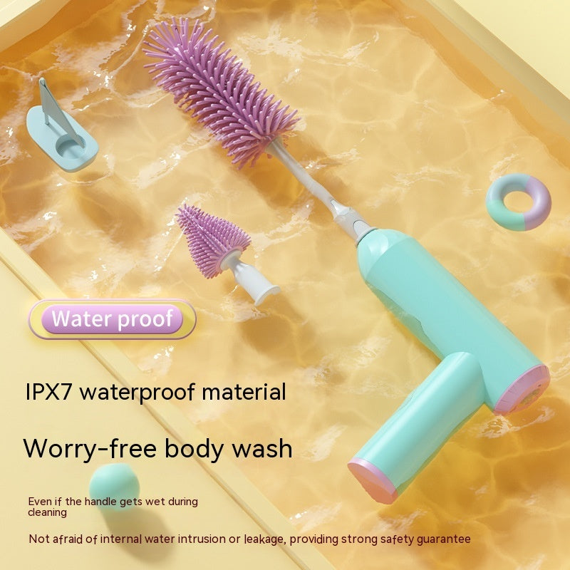 Multi Functional Electric Sponge Silicone Cup Brush PureLittleBloom.Co