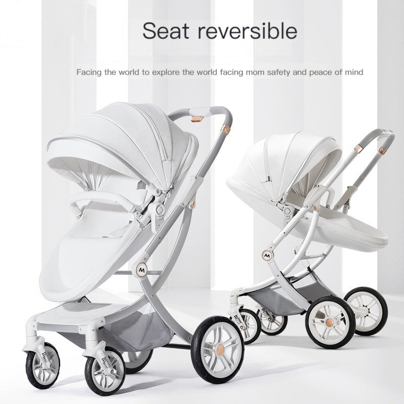 New Luxury Baby Stroller Carriage With Car Seat PureLittleBloom.Co