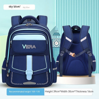 Backpack Spine Protection Waterproof Large Capacity PureLittleBloom.Co