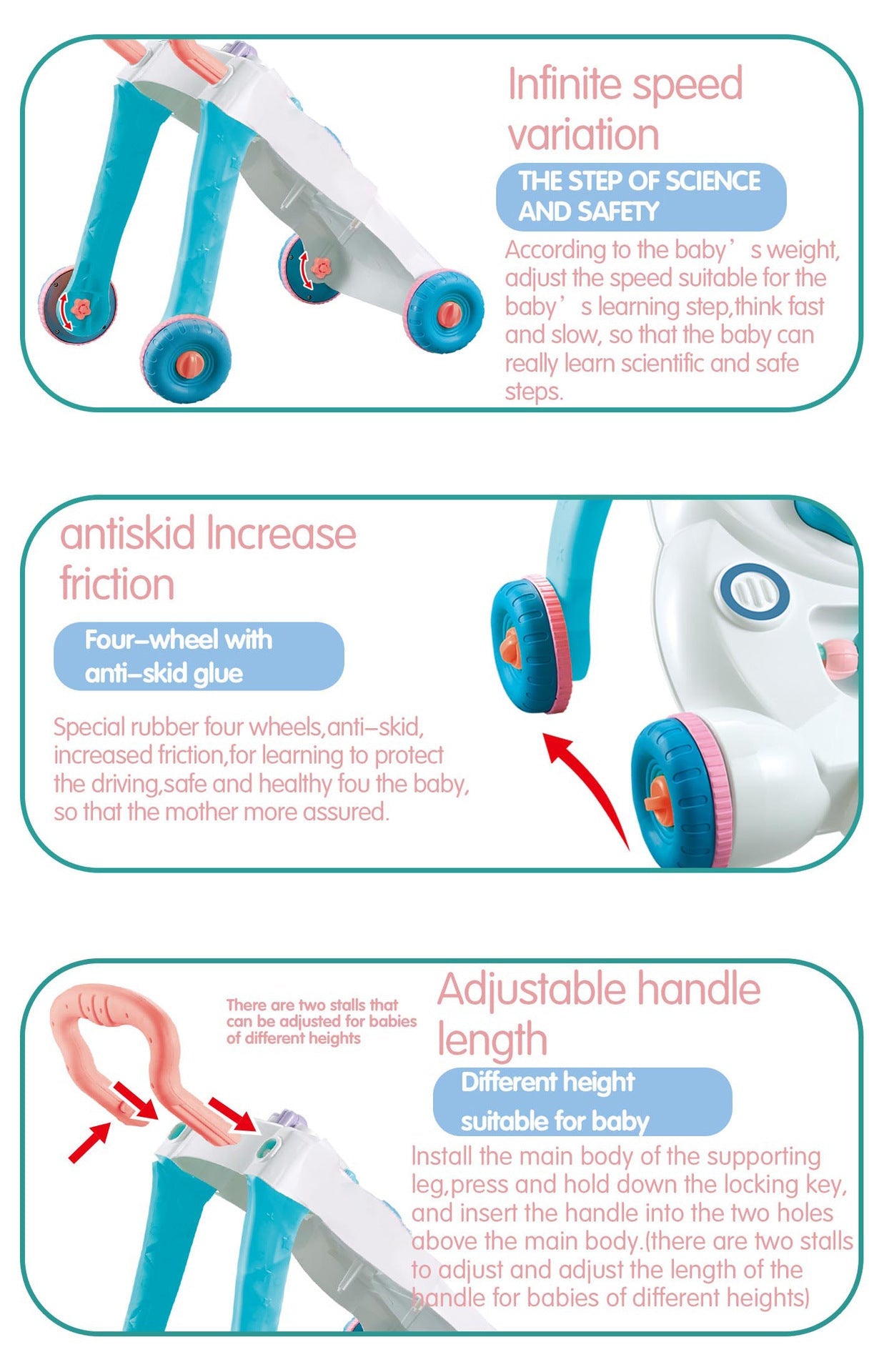 Children's Stroller With Music To Assist Walking PureLittleBloom.Co