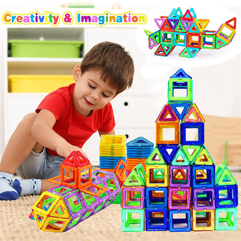 Magnetic Building Blocks DIY Magnets Toys For Kids Designer Construction Set Gifts For Children Toys PureLittleBloom.Co