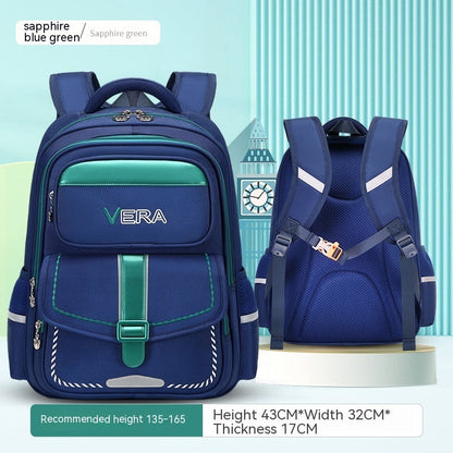 Backpack Spine Protection Waterproof Large Capacity PureLittleBloom.Co