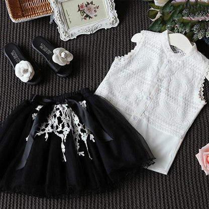 Kids Baby Girls Clothing Sets Summer TShirtsskirt Clothes PureLittleBloom.Co