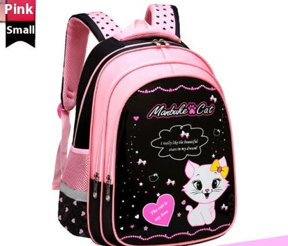 Kids School Cute Cat Print Backpack PureLittleBloom.Co