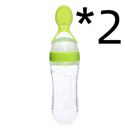 Baby Spoon Bottle Feeder PureLittleBloom.Co