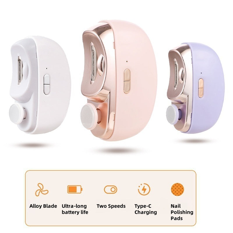 Nail Grinder, Electric Nail Clipper, Anti-pinch Nail Clipper For Children And Adults, Multi-purpose Nail Grinder PureLittleBloom.Co