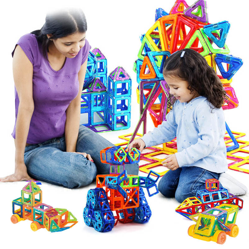 Magnetic Building Blocks DIY Magnets Toys For Kids Designer Construction Set Gifts For Children Toys PureLittleBloom.Co