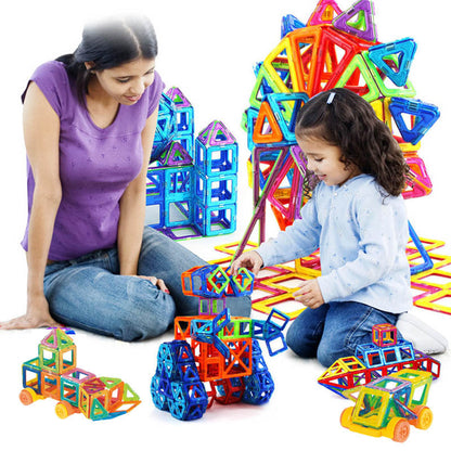 Magnetic Building Blocks DIY Magnets Toys For Kids Designer Construction Set Gifts For Children Toys PureLittleBloom.Co